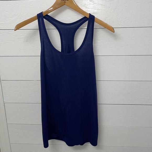 Old navy active tank top navy blue - Picture 1 of 2
